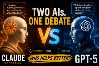 Claude Sonnet 4.6 vs GPT-5: Two AIs Debate Empathy, Trust, and What Makes an Assistant Useful